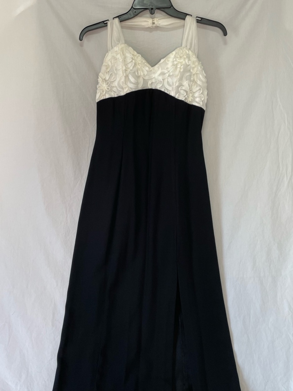 Vintage 90’s Zum Zum Black & White Formal Dress